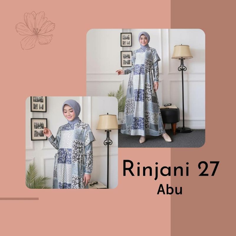 GAMIS DRESS TERBARU 2021 DRESS RINJANI