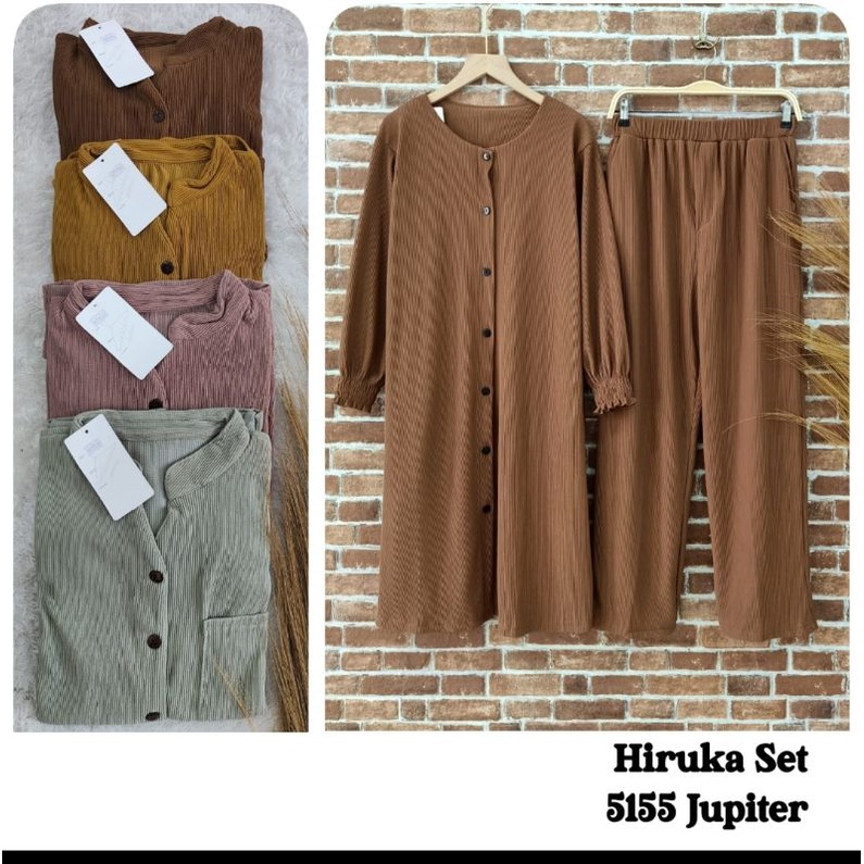Set tunik jupiter 5155 hiruka original by Clarke