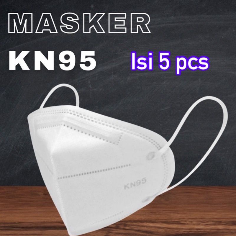 Masker kn95 Medis 5ply Putih Earloop KN 95