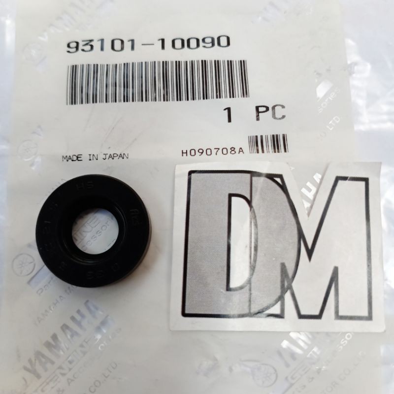 sil seal pompa oli samping Alfa F1ZR FIZR Force 1 93101-10090 asli original Yamaha YGP