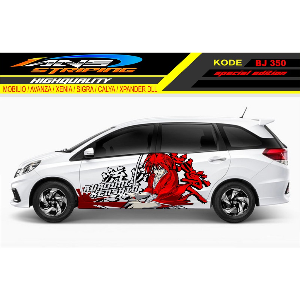 STICKER MOBIL MOBILIO / DECALA STICKER MOBIL SIGRA CALYA / STIKER MOBIL AVANZA