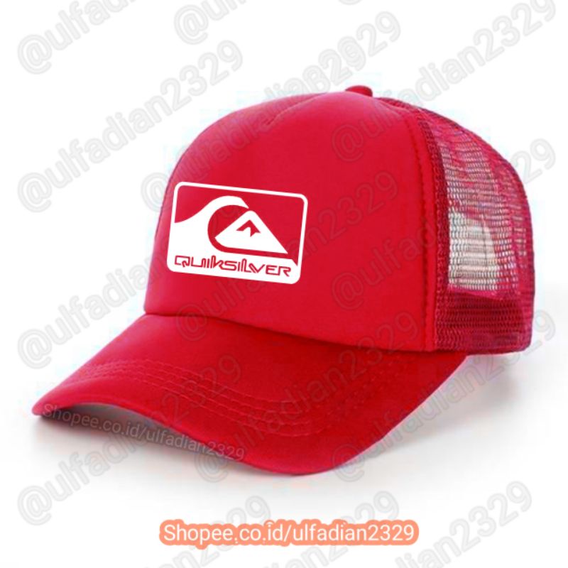 Topi Quiksilver Trucker/Jaring - Topi QUIKSILVER