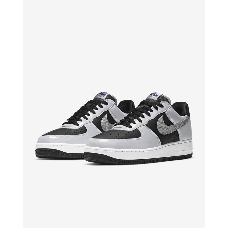 nike air force black silver