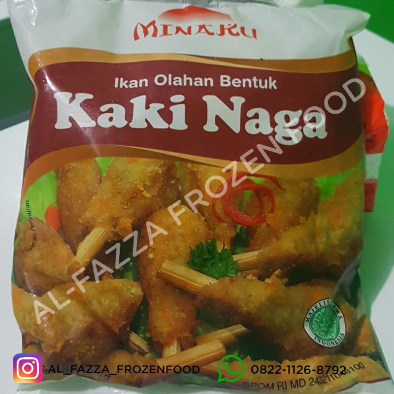 

Kaki Naga Minaku 500gr