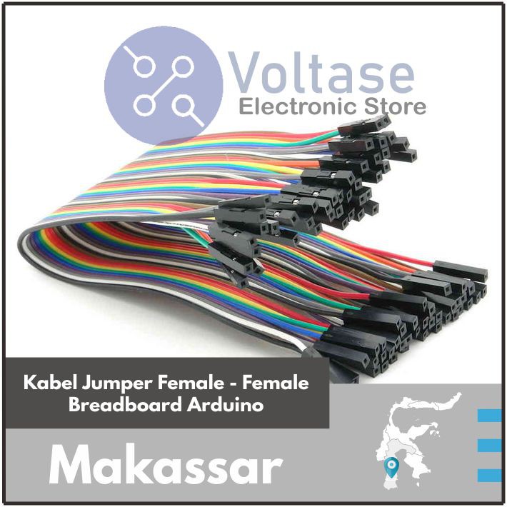 1 pcs Kabel Jumper Female - Female Breadboard Arduino