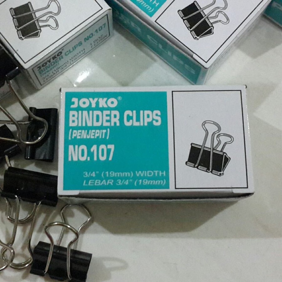 

binder clips merek joyko 107