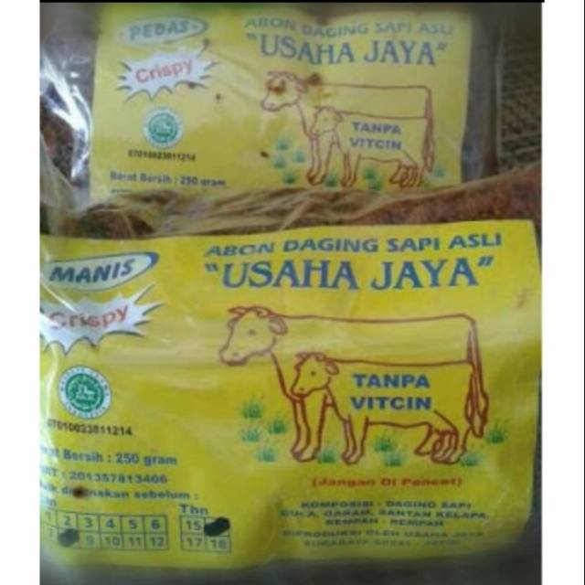 

Abon Sapi Enak Halal 250 Gr
