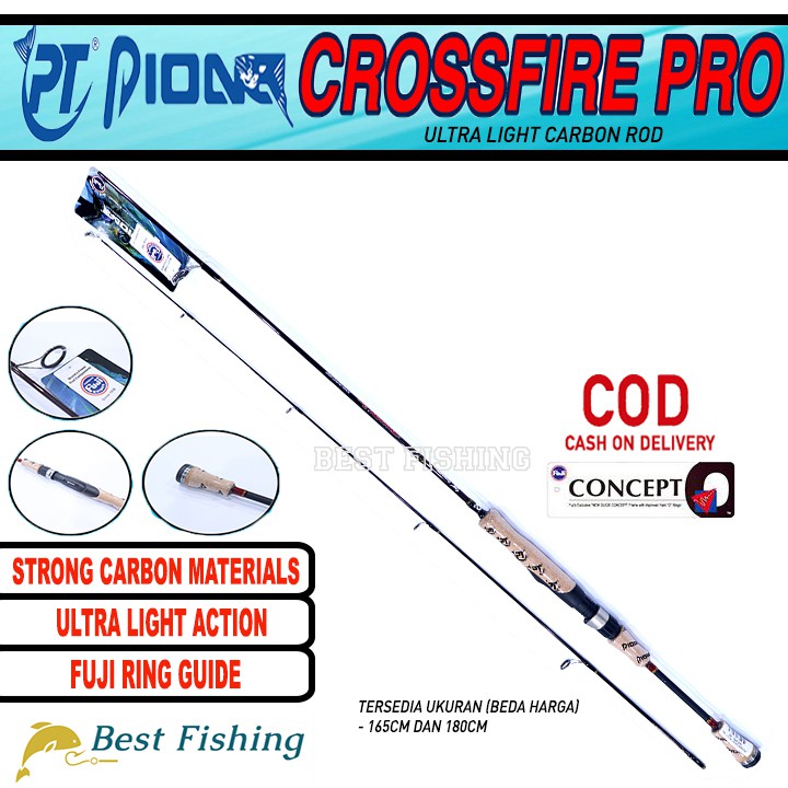 JORAN PIONEER CROSSFIRE PRO ULTRALIGHT UL CARBON 165CM 180CM
