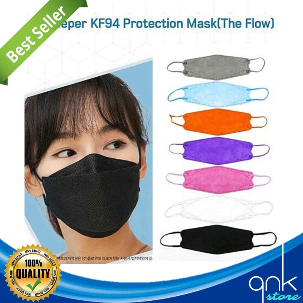 Masker KF94 Korea 4 ply impor isi 10 pcs High Quality