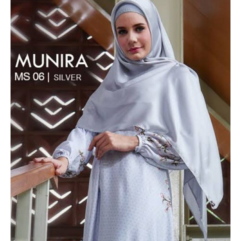 Hijab Munira Segiempat Instan MS06