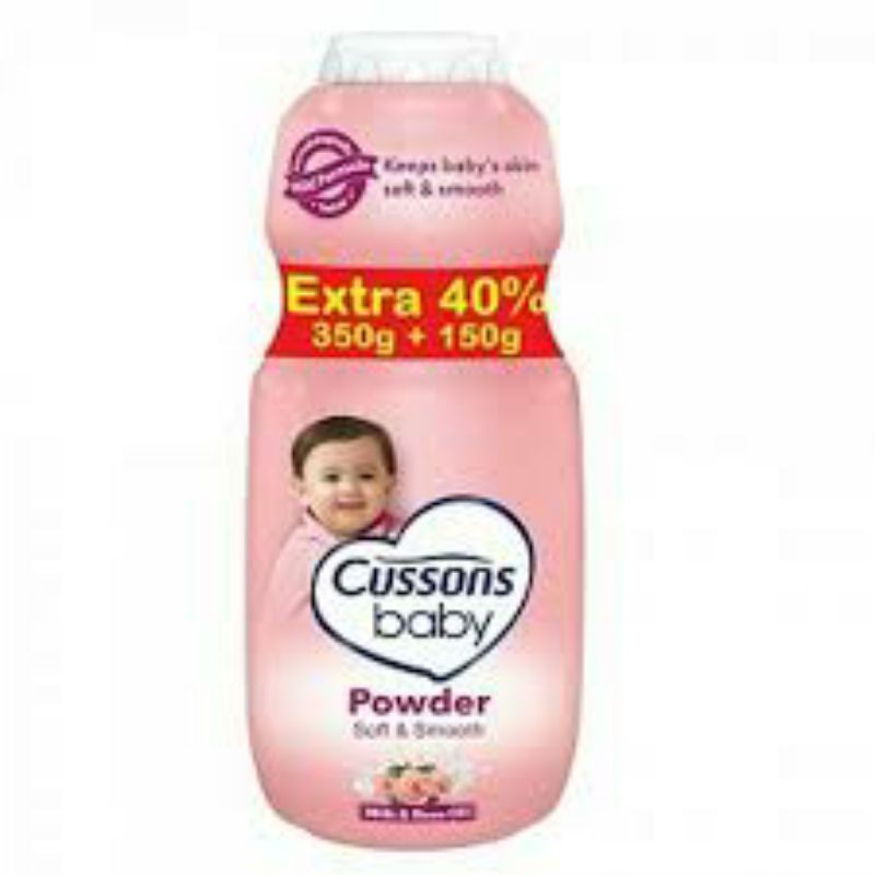 CUSSONS BABY Powder 350gr (Extra 40%) | Soft &amp; Smooth