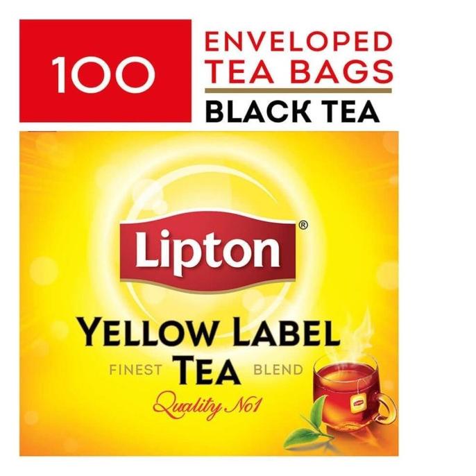 

[COD] Lipton Tea Yellow Label Envelope 100 x 2 gr [COD]