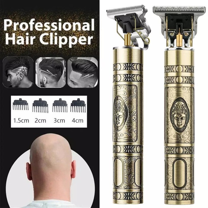 Alat Cukur Rambut Elektrik Professional Hair Clipper Model Trimmer Detailer Buddha Cukuran WS-T99