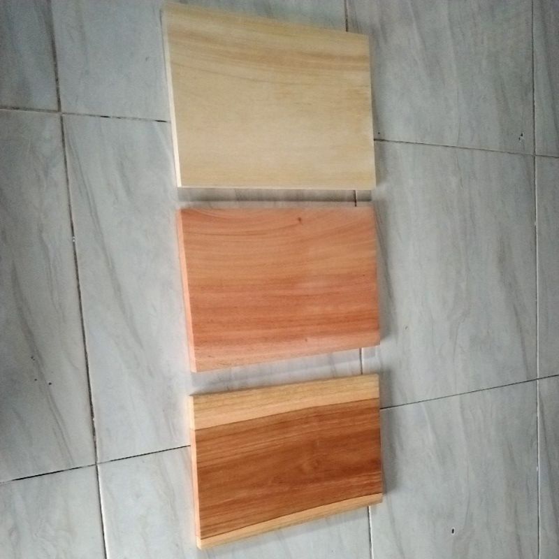 Talenan Kayu Kotak 30 x 21 / Bahan Decoupage / Bahan Talenan Lukis / Talenan Kayu KAYU UTUH