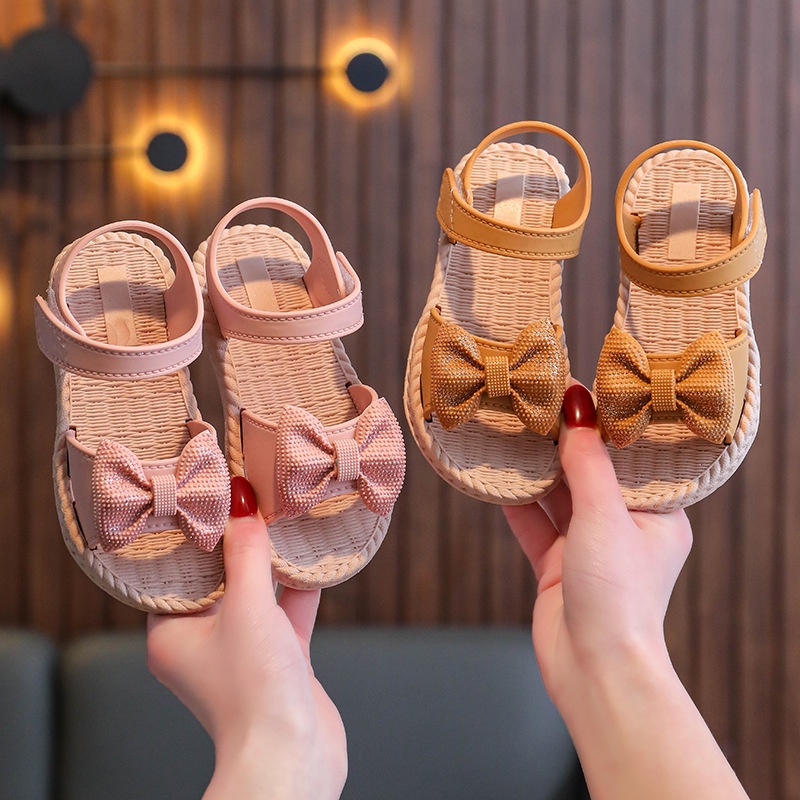 HappyOliver HANA RIBBON A33+3 Sandal Anak Perempuan Bahan Karet Model Lucu 2-5 Tahun Import