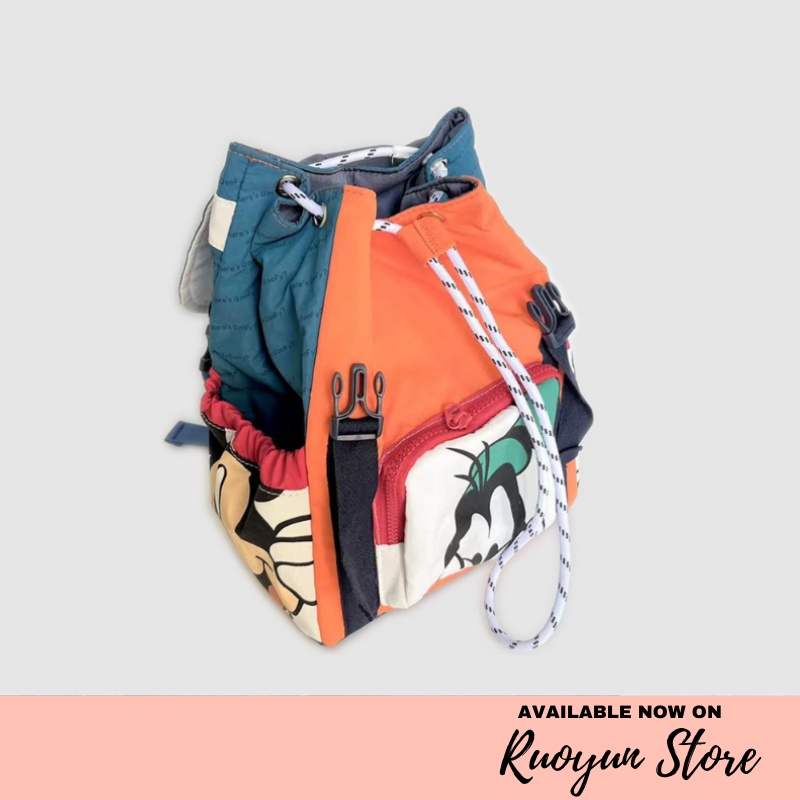 RYX - Donnie Bright Tas Ransel Canvas Wanita Fashion Casual - Ori Import