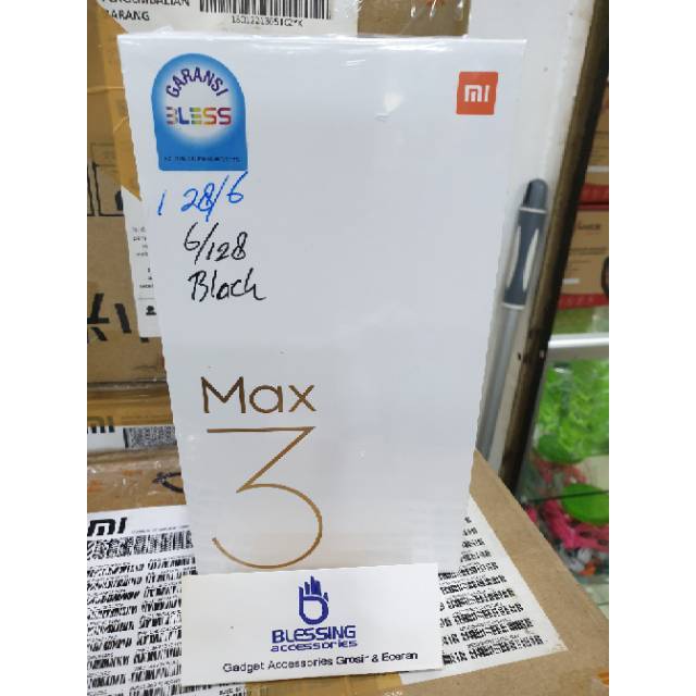 XIAOMI MI MAX 3 RAM 6GB ROM 128GB 6/128 GARANSI DISTRIBUTOR