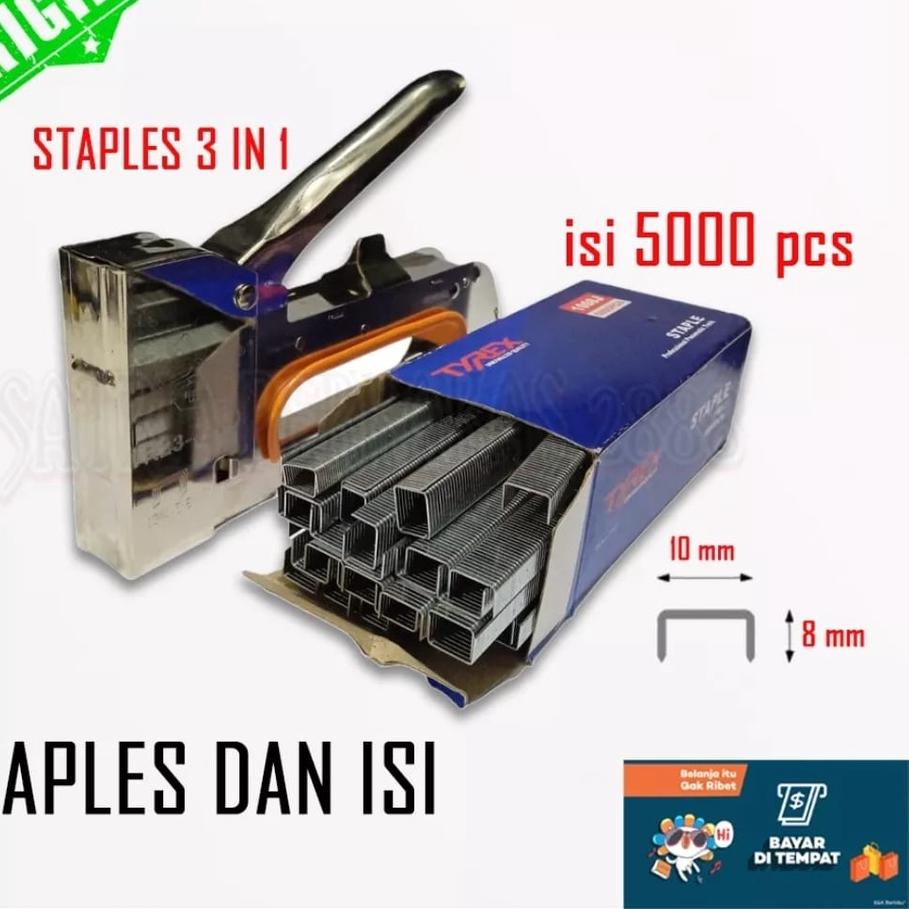 

Terbaru - FREED TOOLS Staples Gun Tacker 3 In 1 / Staple Jok Staples Sofa, Staples Jok, Stepler Motor,
