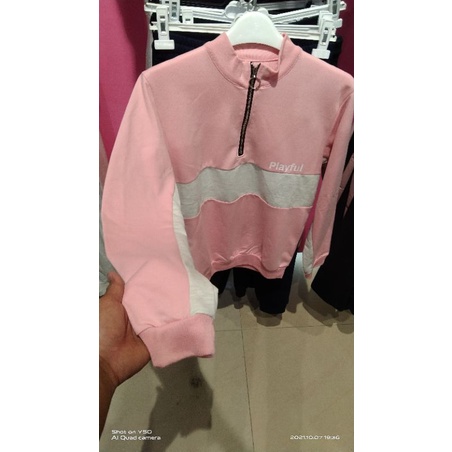 JAKET SWEATER PEREMPUAN ORIGINAL ZELIA