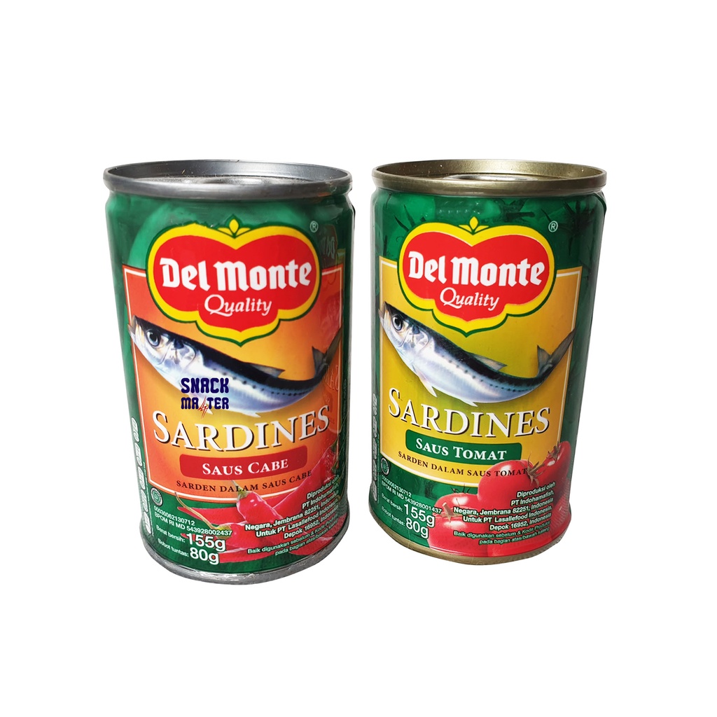 

Delmonte Sarden - Netto 155 gr