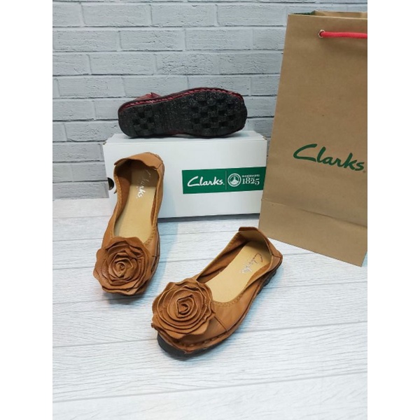 SEPATU KULIT CLARKS RG 2016 ROSE / SEPATU KANTOR / SEPATU KERJA WANITA