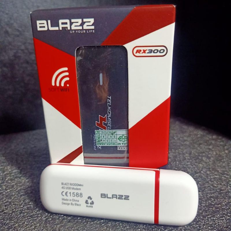 Modem BLAZZ RX300 - 4G LTE Modem USB UNLOCK MURAH