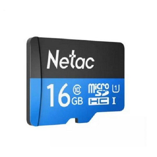 Netac P500 Standard MicroSDHC 16GB U1/C10 up to 80MB/s Pack Card Only