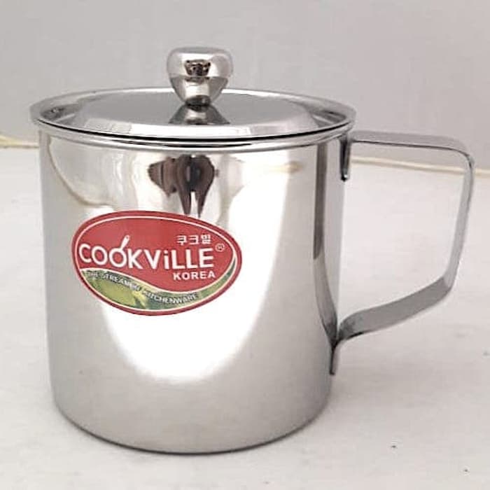 DAPUR PERALATAN MAKAN & MINUM MUG STAINLESS COOKVILLE LEBAR 110 MM