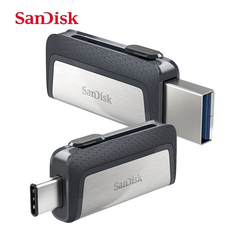 Flashdisk Sandisk OTG 32GB USB Type-C USB 3.1 Ultra Dual Drive SDDDC2