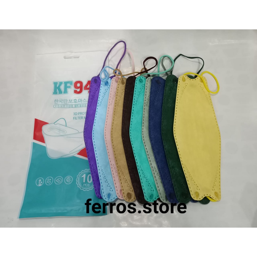 MASKER KF94 KOREA 4PLY ISI 10 PCS