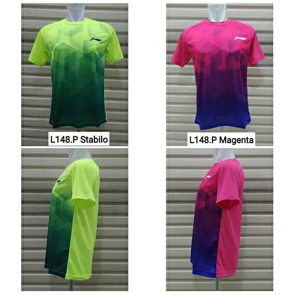 Jual MURAH Baju Badminton ATASAN Dewasa Yonex Y.139 Navy BURUAN - pink sponsor, M Berkualitas