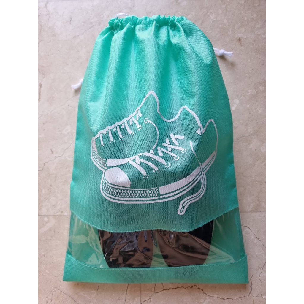 Tas Serut Sepatu / Shoes Bag / Travelling Shoes Bag