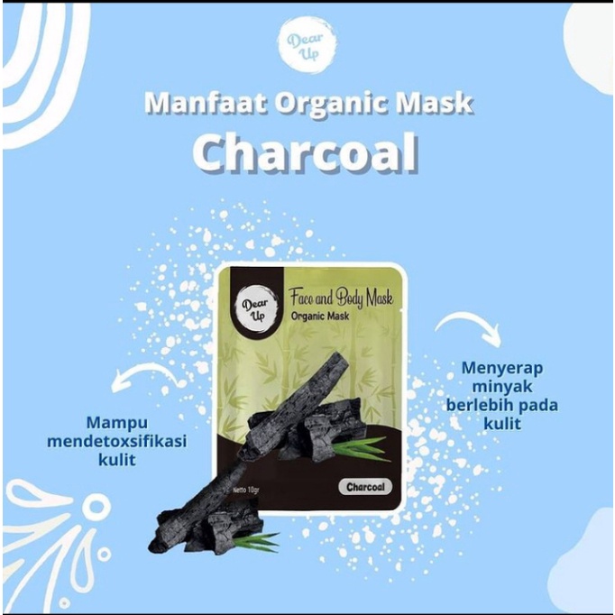 Dear Up Organik Masker 20gr BPOM