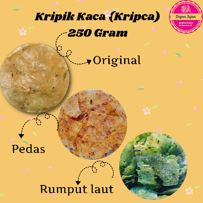 

[250 gr] KRIPCA / KERIPIK KACA / KERIPIK BALEDAG / KRIPIK KACA / KRIPIK BELING