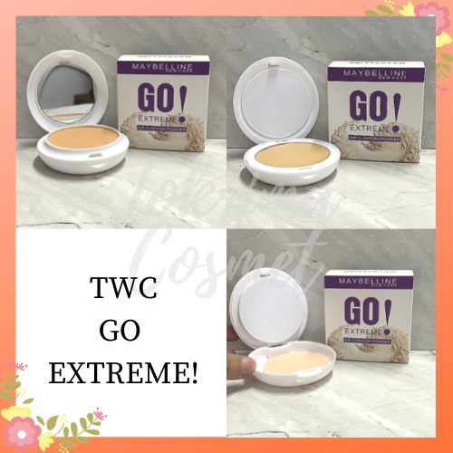 [LUSINAN] Bedak Maybelline. Better Skin  / Go Extreme / Active Wear TWC (Basah + Kering + Spons) / TOKRIMACOSMET