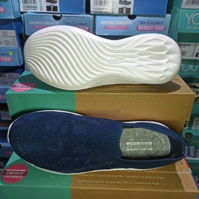 Sepatu Skechers Wanita YOU WAVE-VIRTUE NAVY 132005/NVY Sneakers Women Original