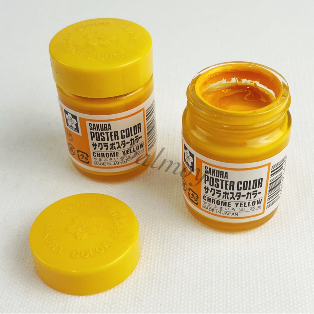 

CAT POSTER COLOR SAKURA 30 ML CHROME YELLOW
