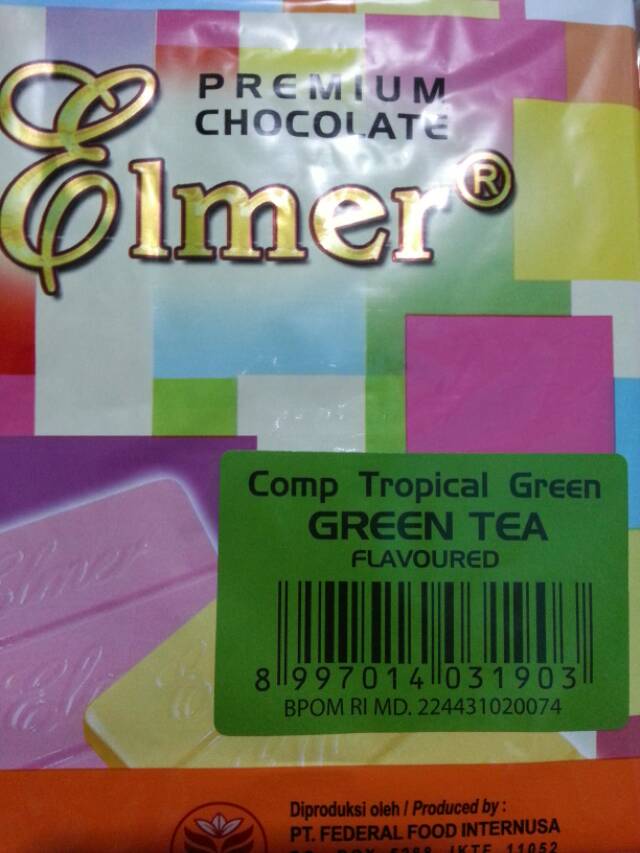 Greetea compound / coklat greentea