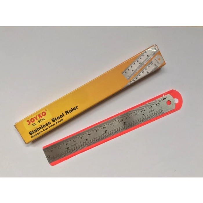 

Penggaris Besi 15cm/Garisan Besi/Ruler/Mistar Besi/Penggaris Stainless