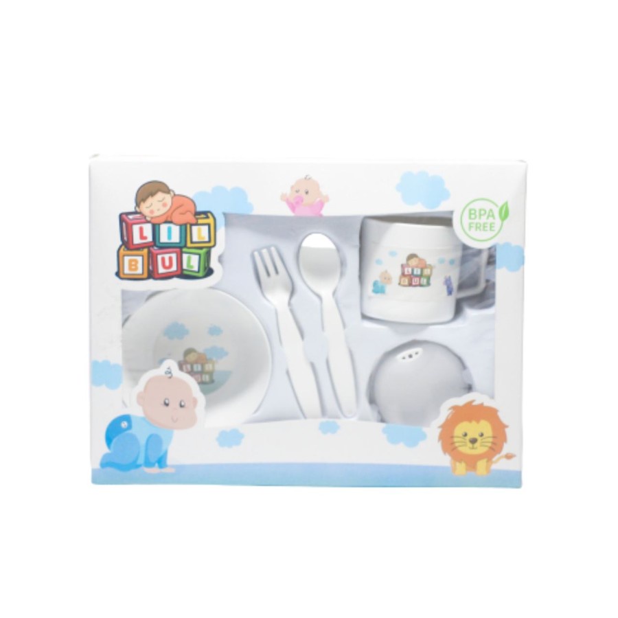 Tempat Makan Bayi / Feeding Set LILBUL / Perlengkapan Makan Bayi Murah