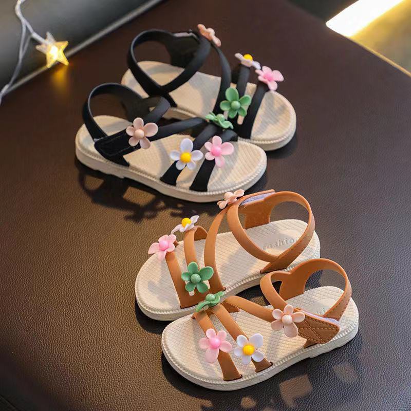 LittleAaron FLORENCY CUTE 638+1 Sandal Anak Perempuan Bahan Karet Model Lucu 3-8 Tahun Import Sport Termurah Sendal Bayi Anak Cewek Cowok