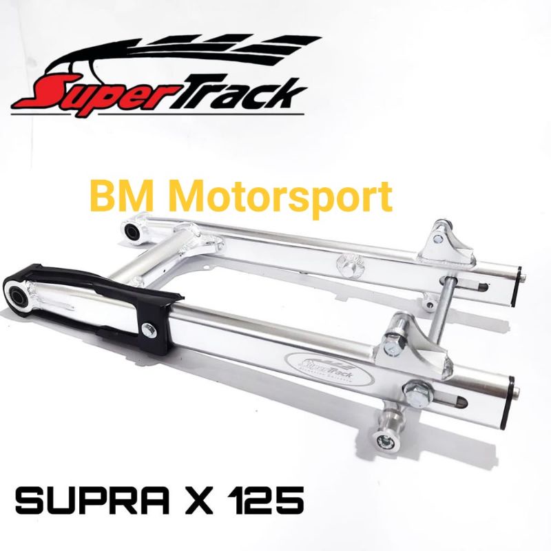 Sasis swing arm Supertrack Gen2 Supra-Grand-Kharisma-Supra125-Revo-Absolute-Supra fit jumbo-Jupiter 