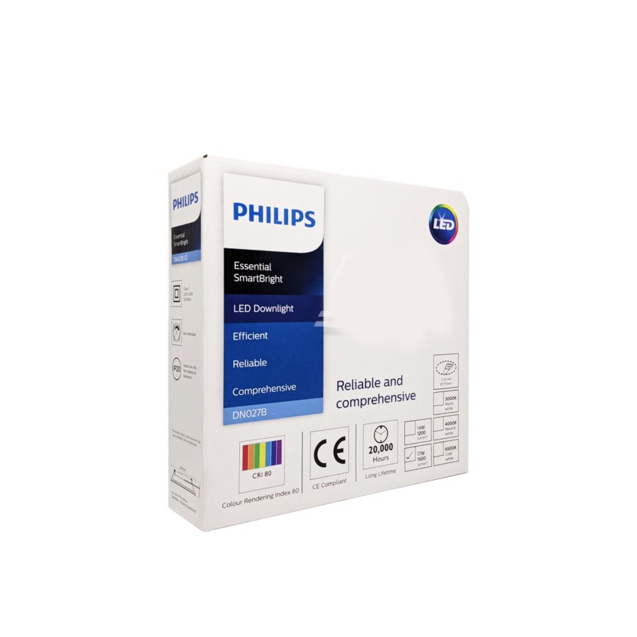 PHILIPS DOWNLIGHT LED DN027B 22W 22 WATT PUTIH