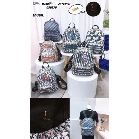 Tas Ransel DR Backpack Multifungsi Kode 023 Kanvas import