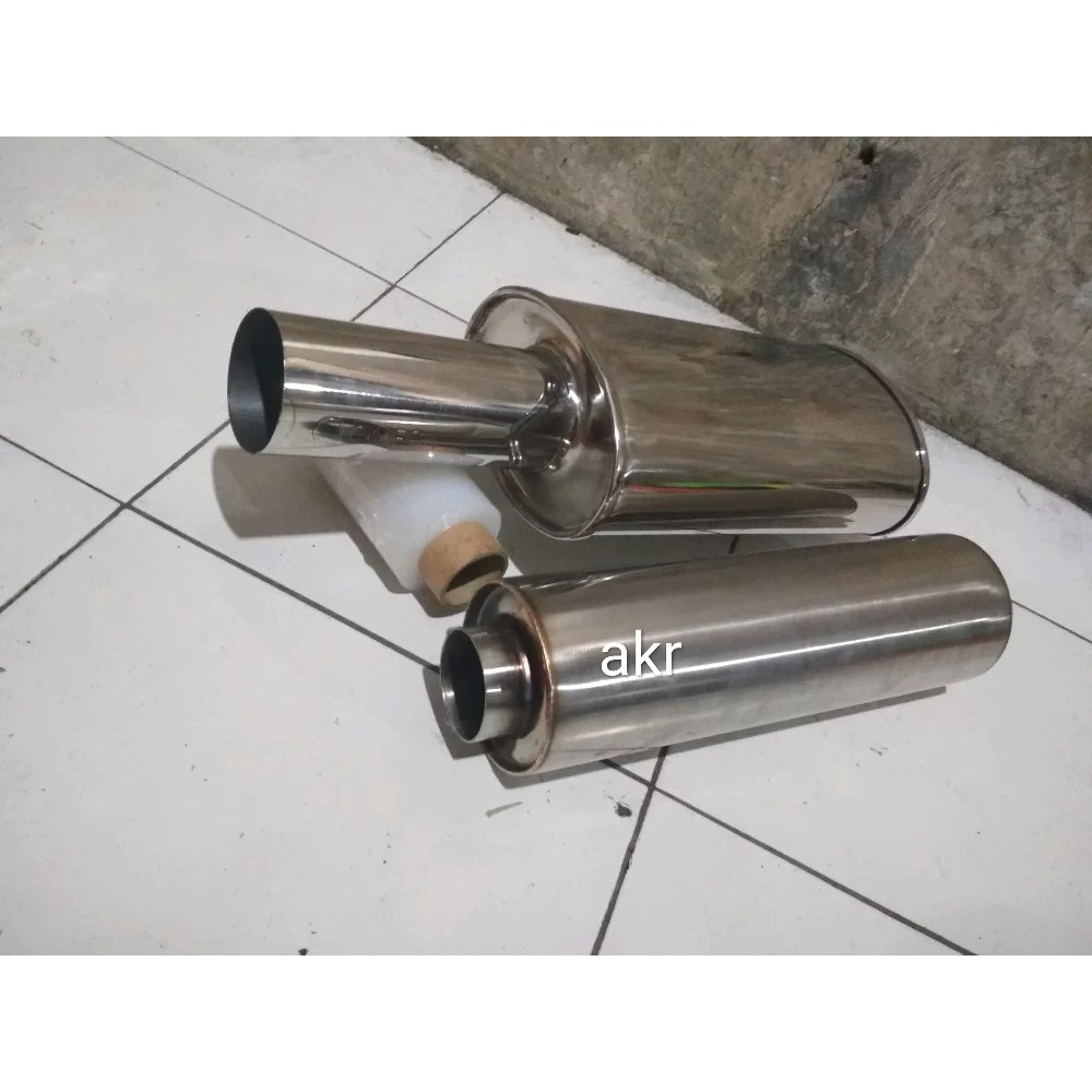 Knalpot Mobil Knalpot Omega Resonator Shopee Indonesia