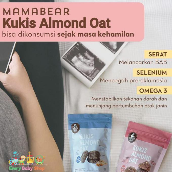 

PROMO! Booster ALMOND Bear OAT Kue ASI Choco - - Mama KUKIS Cookies Enak Crea