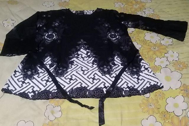 Atasan Batik Dolby Dolbi Dobby Doby Tenun Sutra Tulis Halus Katun Atbm Baron ,sarombit Atasan