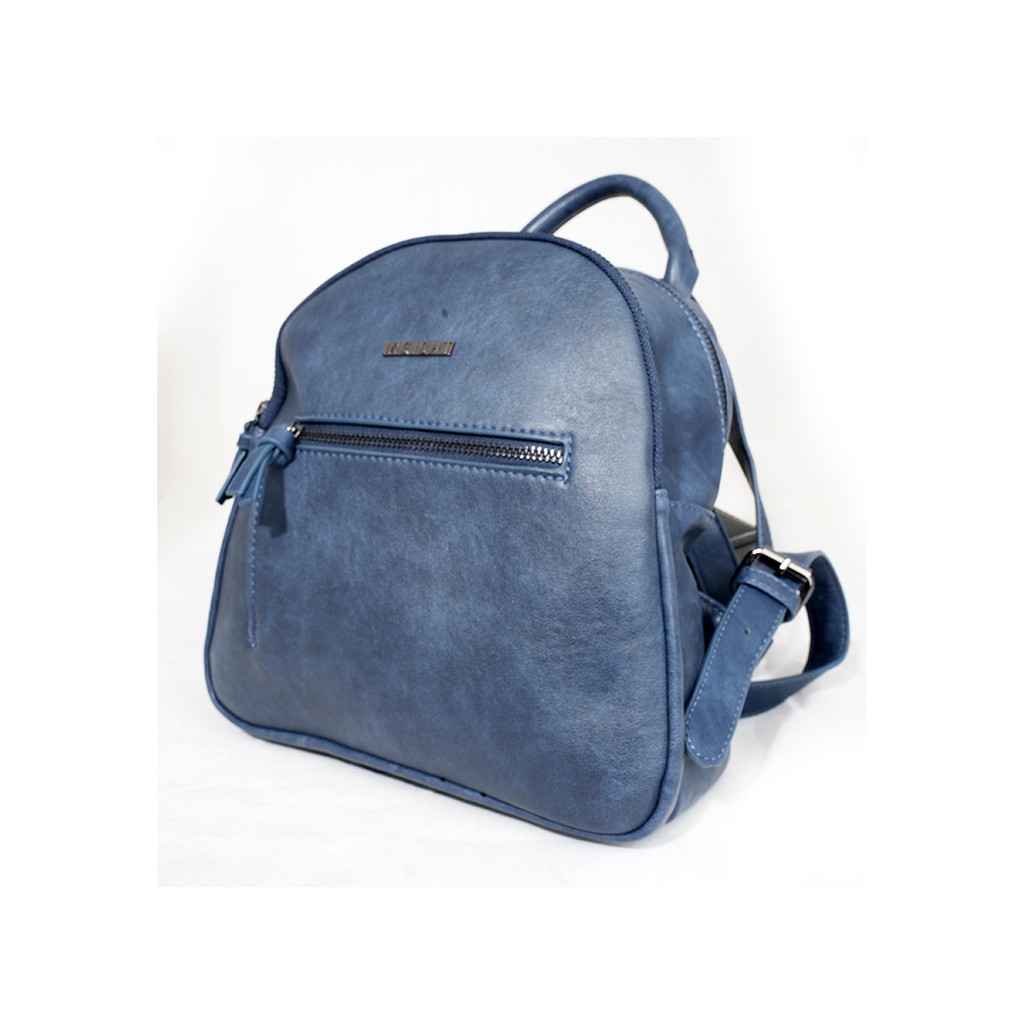 Insight Tas Ransel Wanita Navy Smooth Curve Backpack ILS899409-NVY Planetsurf