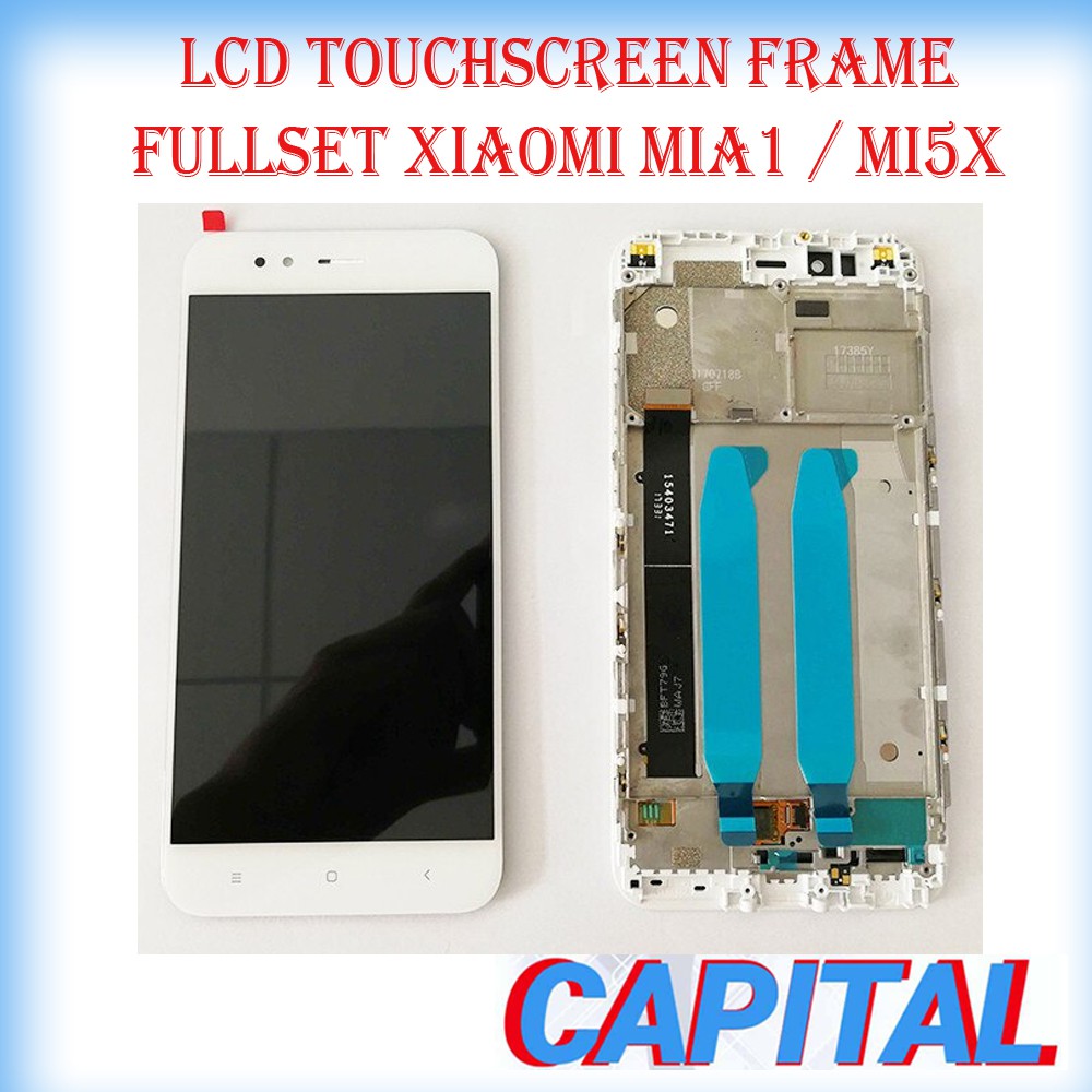 LCD TOUCHSCREEN FRAME XIAOMI MIA1 / MI5X ORIGINAL