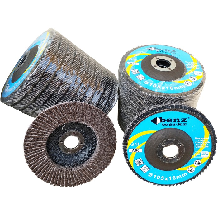 Amplas susun / Flapdisc grit 150 mata gerinda amplas poles